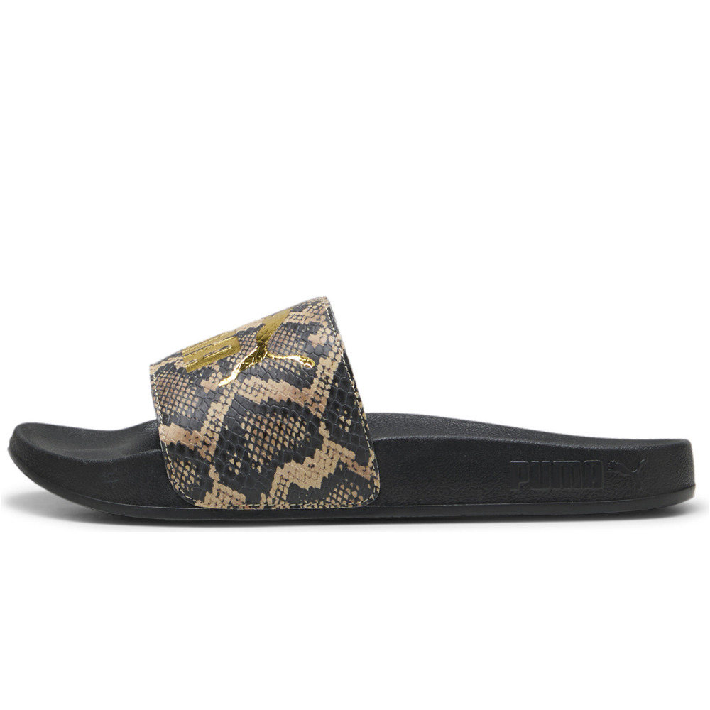 Leadcat 20 snake chic chanclas mujer Negro (8)