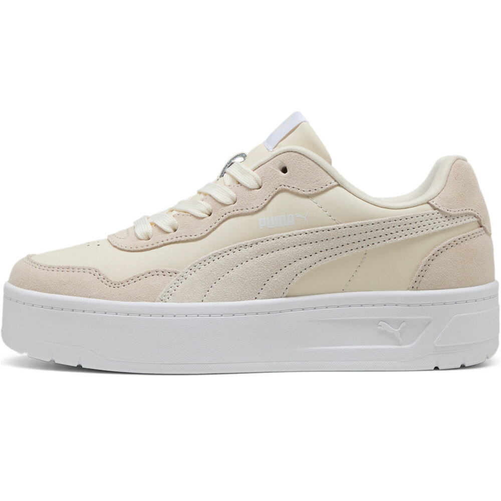 Court lally skye sd zapatilla moda mujer Blanco (39)