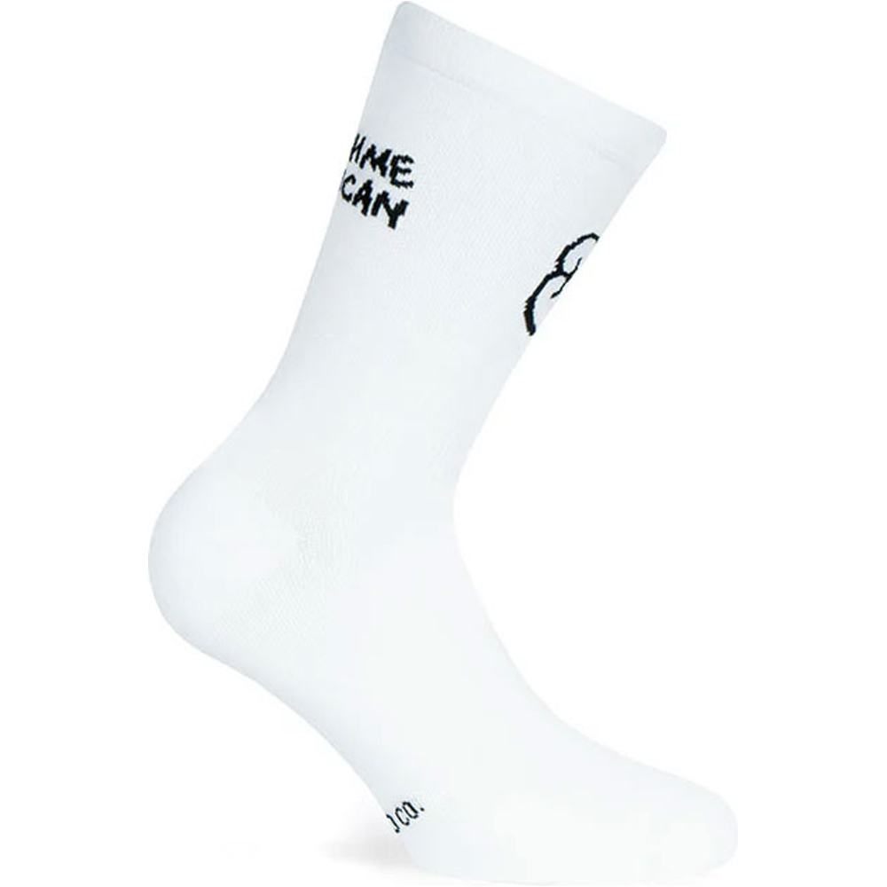 Catch me calcetines running Blanco (L)