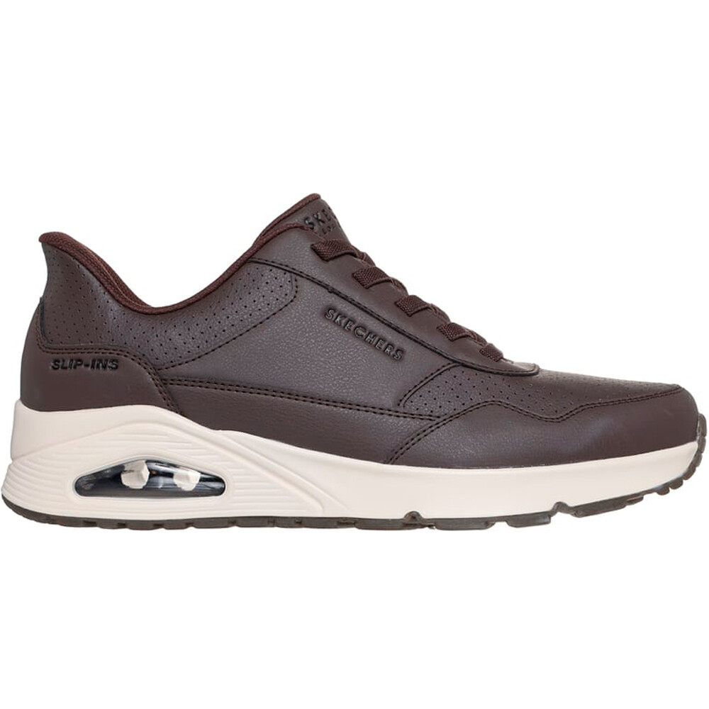 Uno-banksia luxe zapatilla cross training hombre Marron (42)