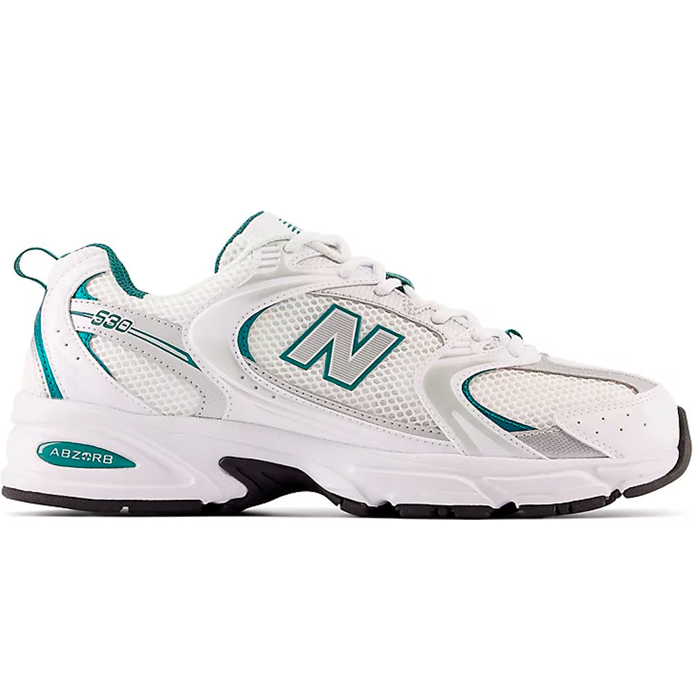 Zapatilla moda hombre Blanco (42,5)