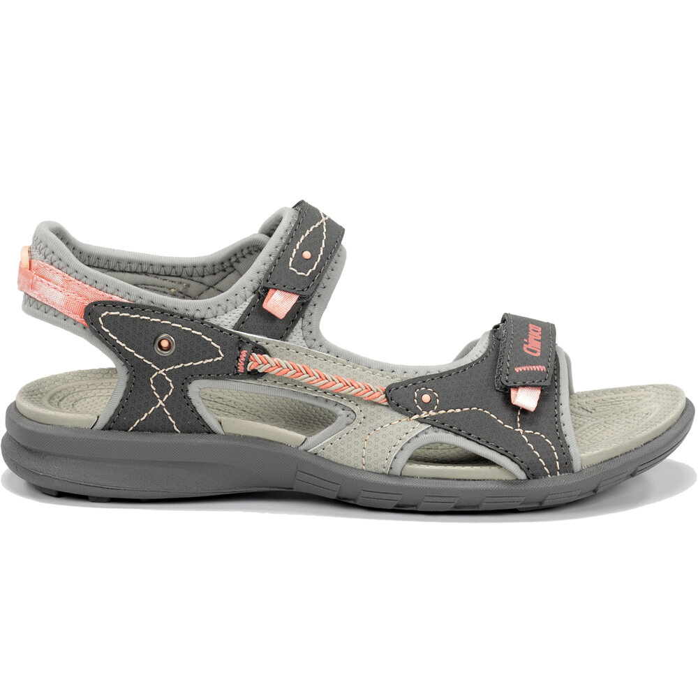Mojacar sandalias trekking mujer Gris (40)