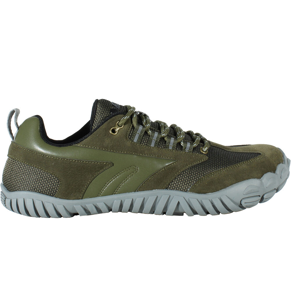 Figaro low waterproof zapatilla trekking hombre Verde (45)