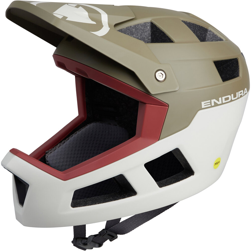 Singletrack full face mips casco bicicleta Verde (M-L)
