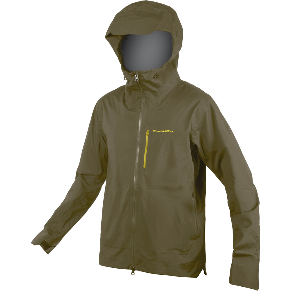 Mt500 waterproof cortavientos ciclismo hombre Verde (XL)