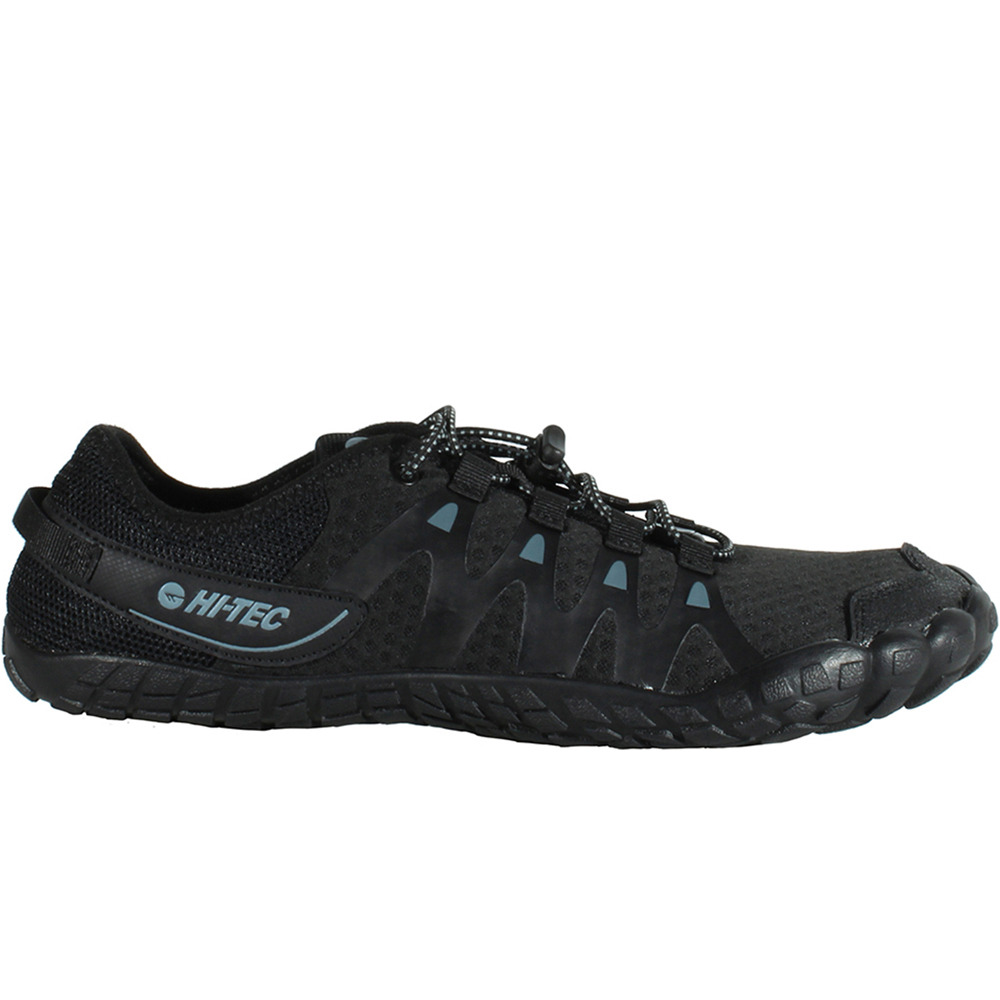 Abyss sandalias trekking hombre Negro (44)