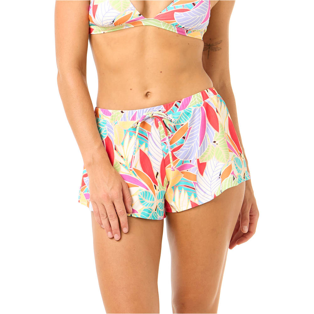 Cala vadella lycra short baño mujer Multicolor