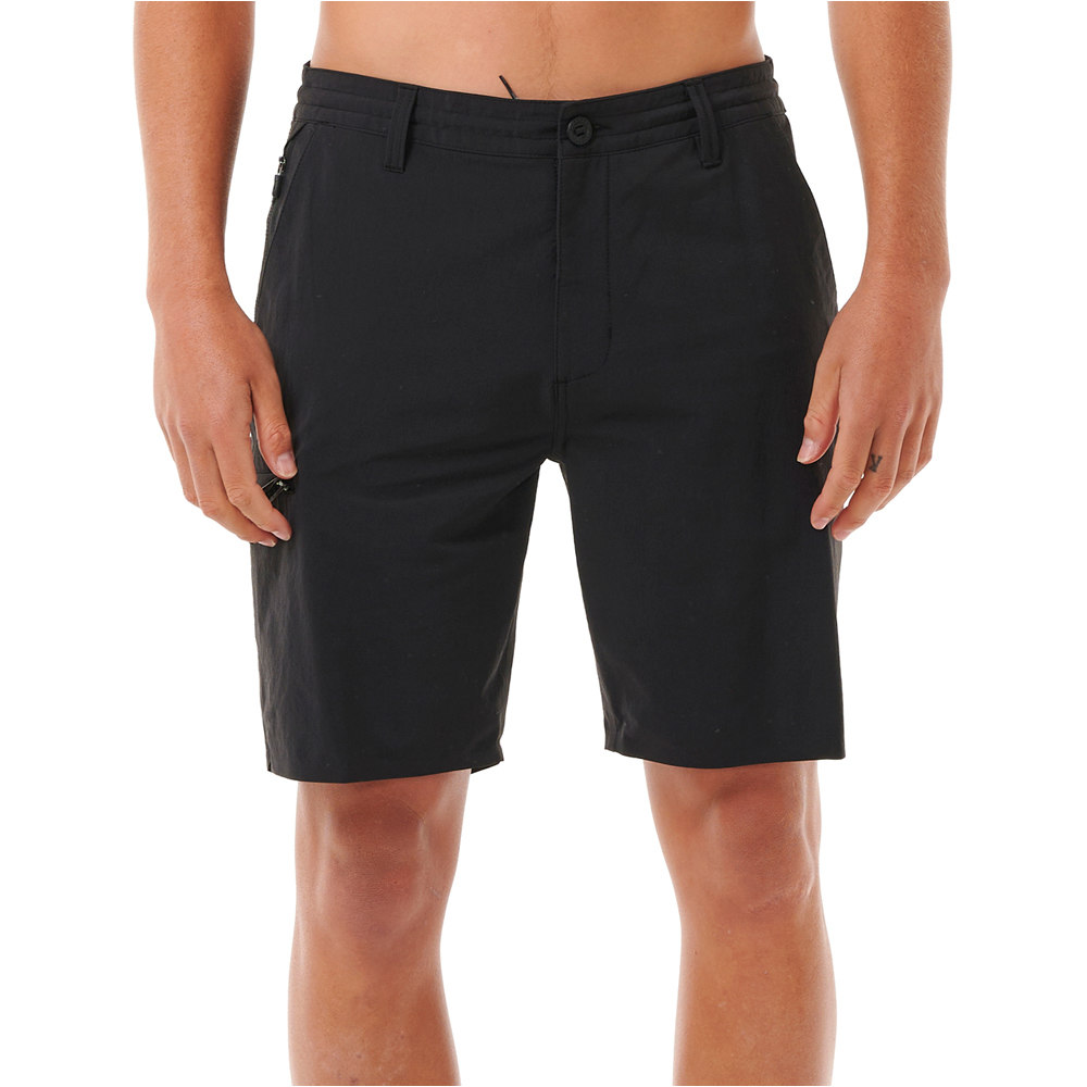Boardwalk global entry bermudas hombre Negro (29)