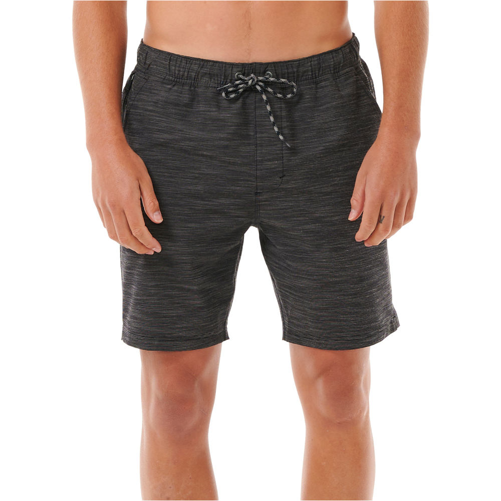 Boardwalk jackson bermudas hombre Negro (S)