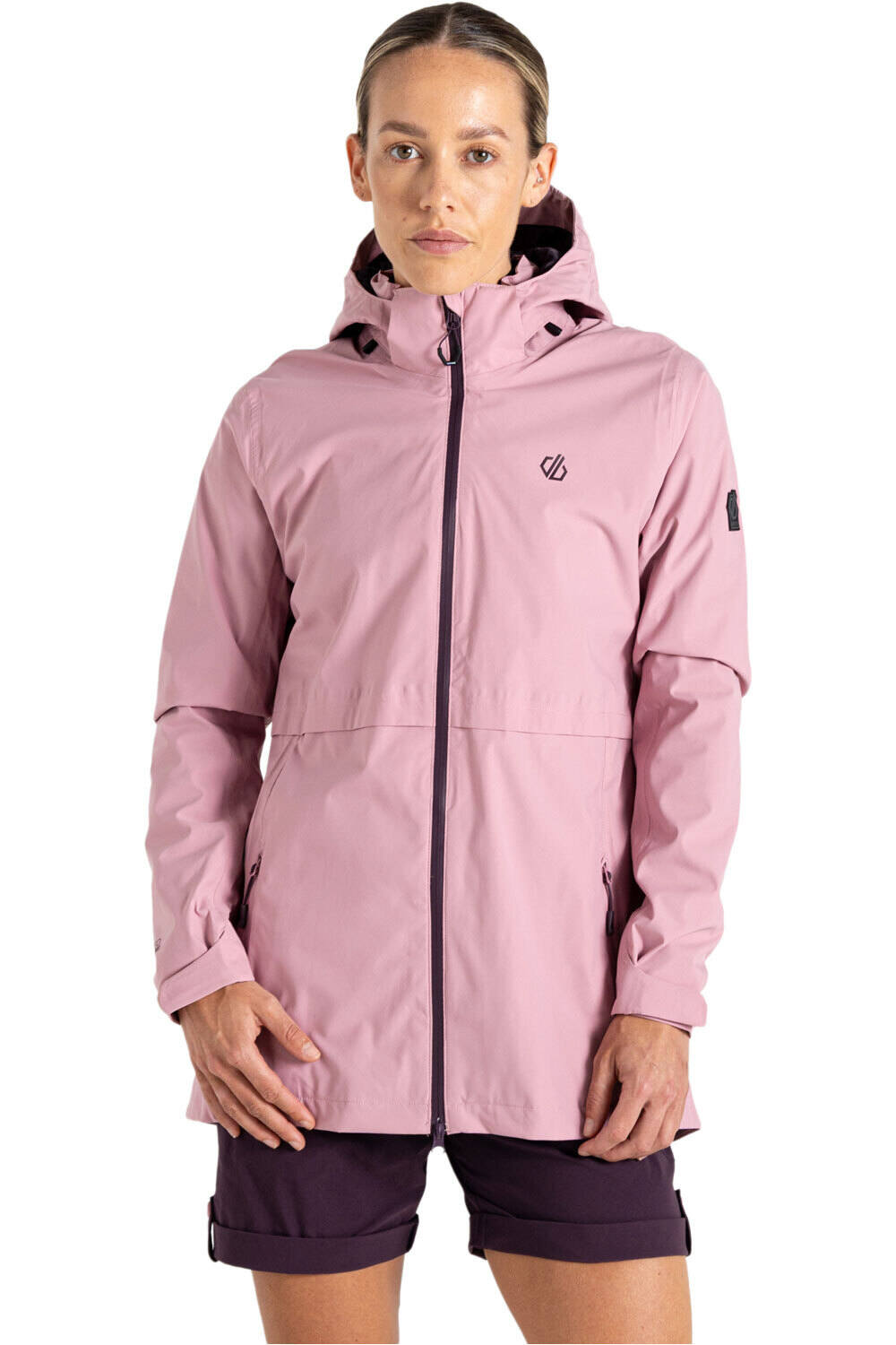 Switch up ii chaqueta impermeable mujer Lila (16)