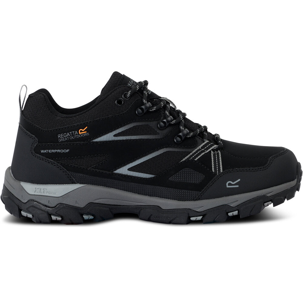 Holcombe 3 low zapatilla trekking hombre Negro (42)