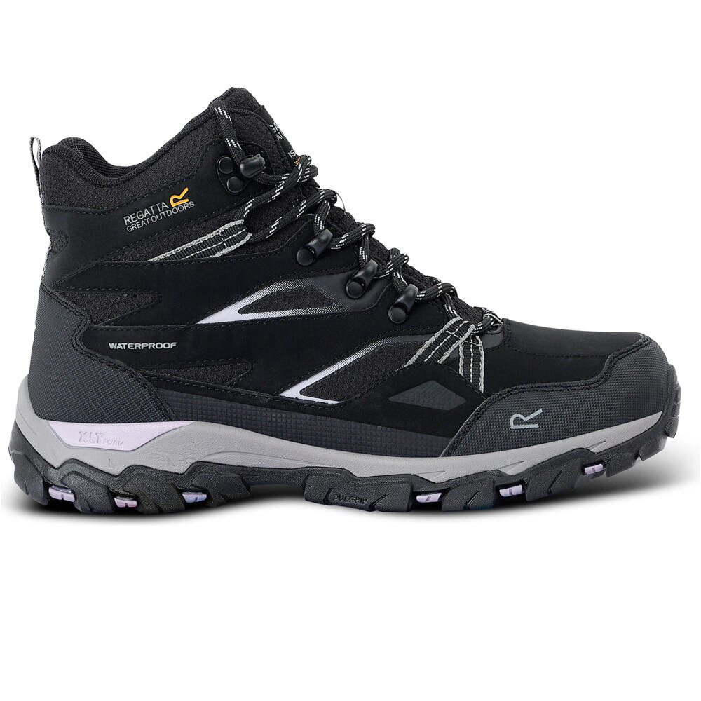 Holcombe iii bota trekking mujer Negro (37)