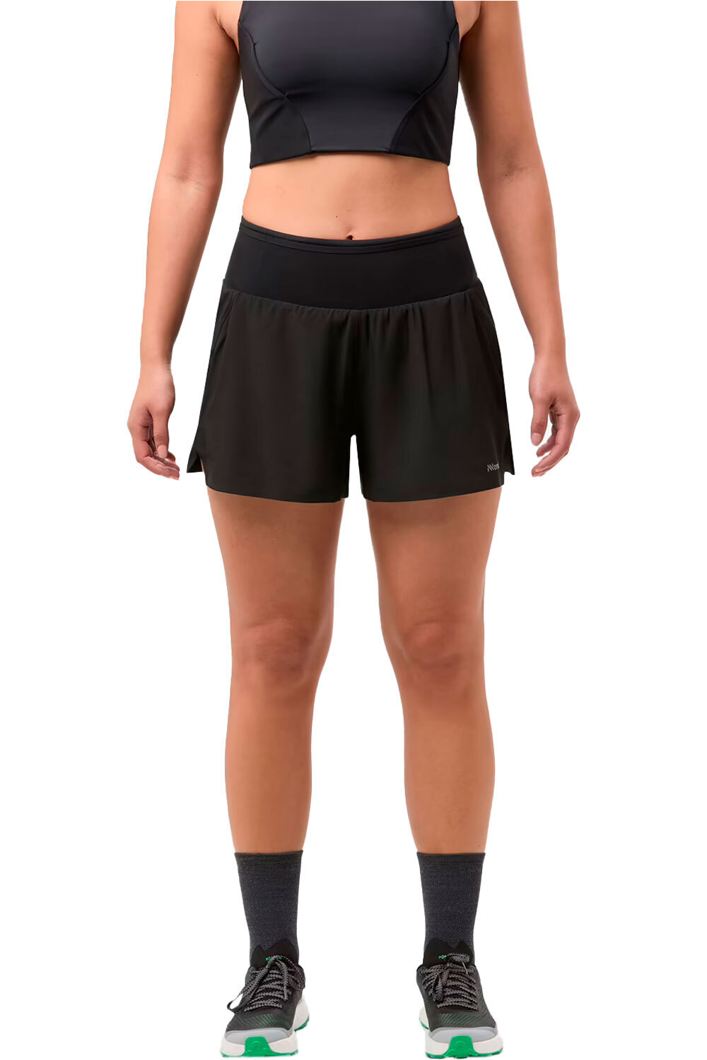 Nnormal race pantalones cortos trail running mujer