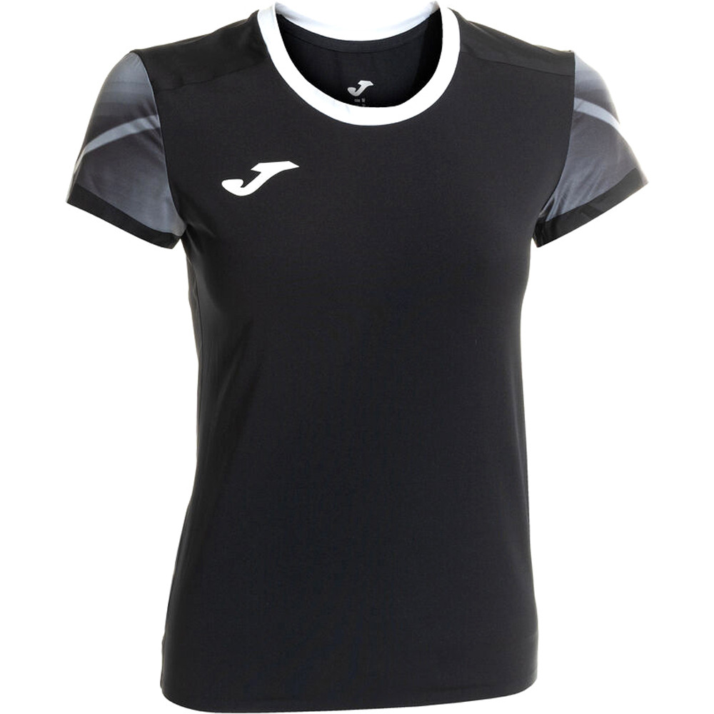 Elite xi camiseta entrenamiento manga corta mujer Negro (L)