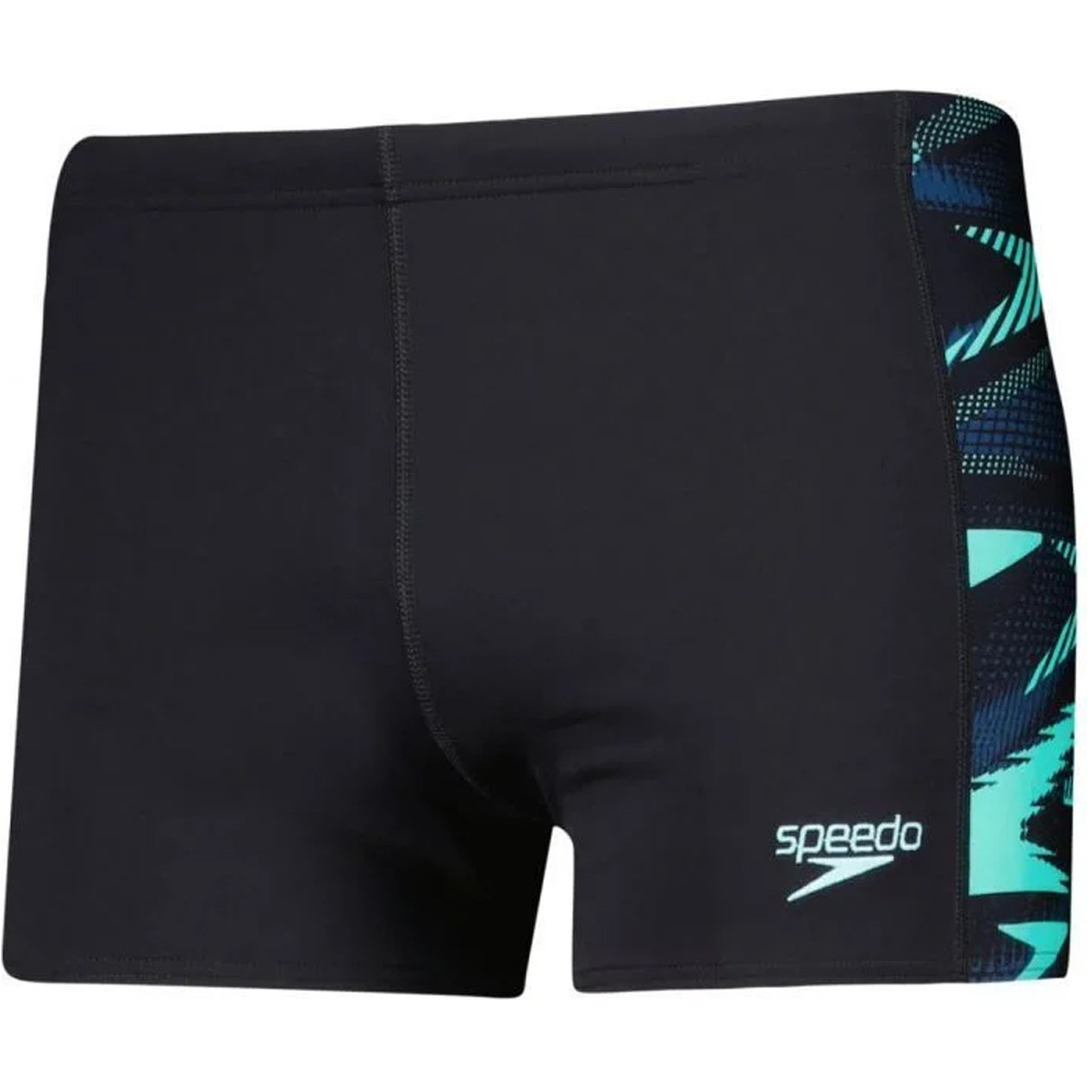 Hyperboom panel aquashort bañador natación hombre Negro (38)