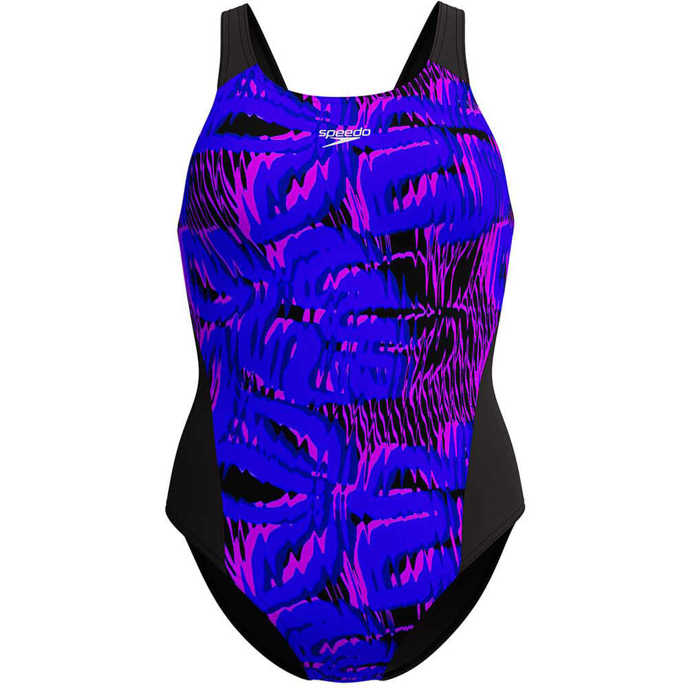 Speedo allover digital recordbreaker bañador natación mujer