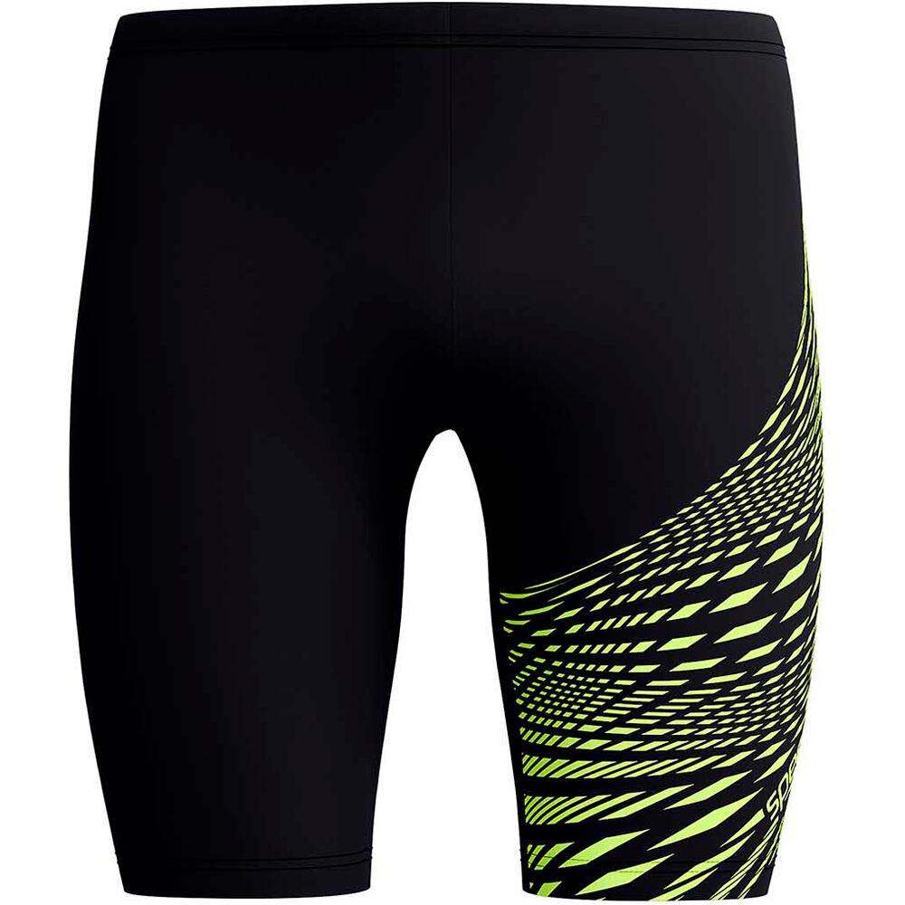 Medley logo bañador natación hombre Negro (40)