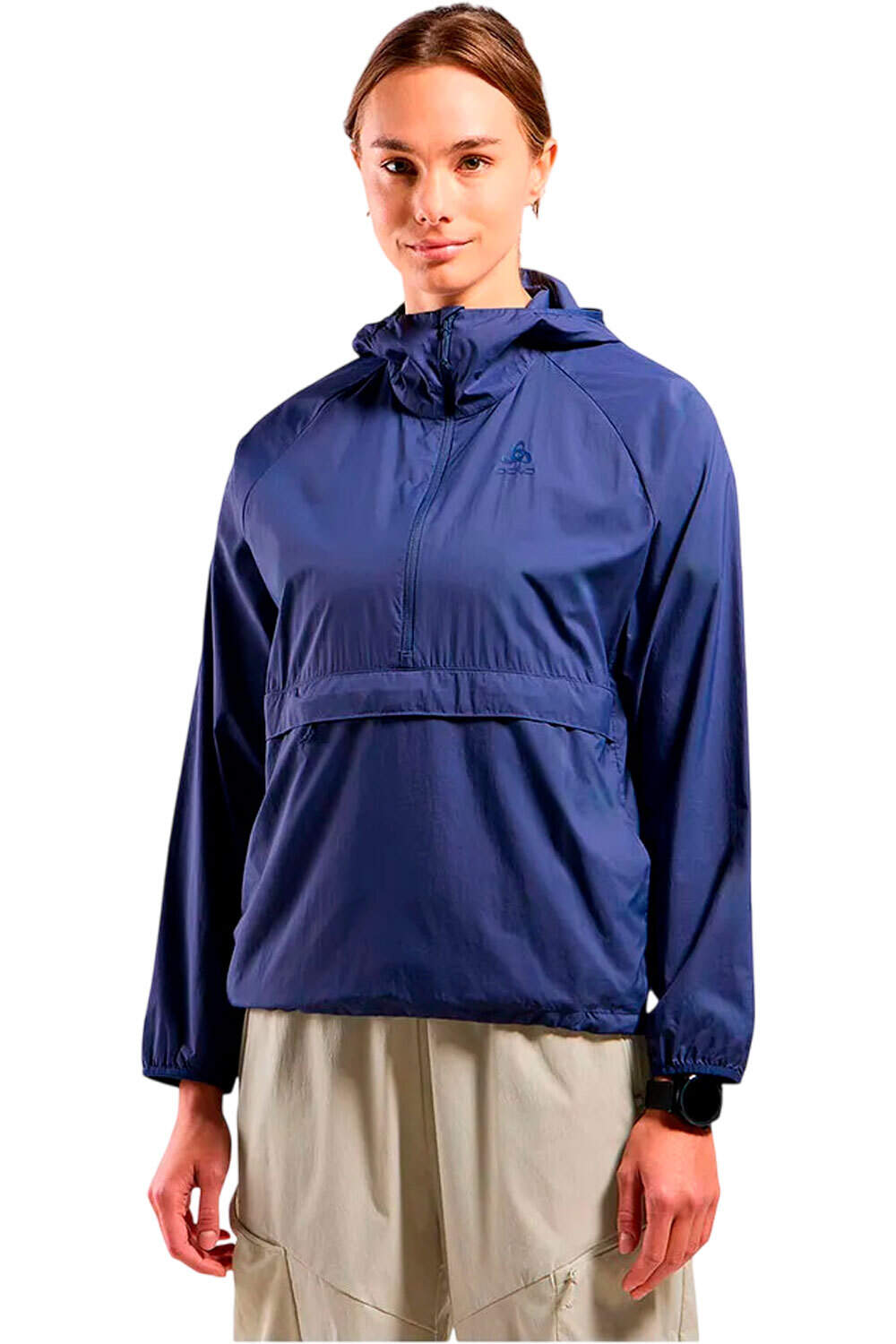 Essential windbreaker chaqueta softshell mujer Azul (M)
