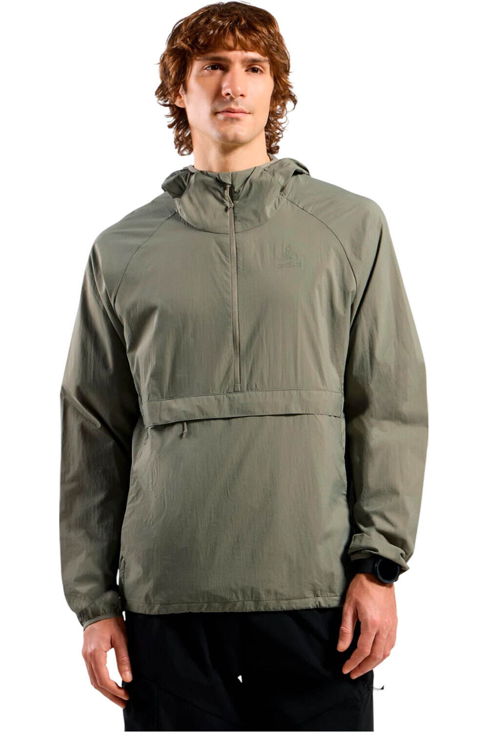 Essential windbreaker chaqueta softshell hombre Gris (XXL)