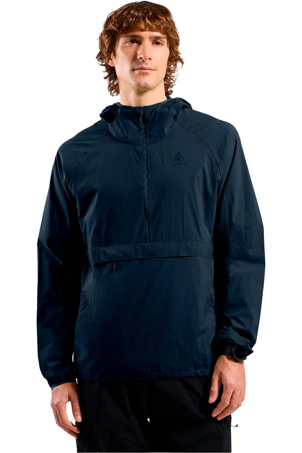 Essential windbreaker chaqueta softshell hombre Azul (M)