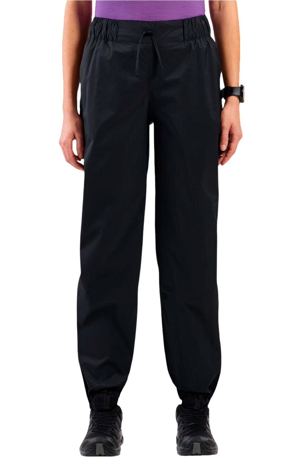 Essential 25l waterproof pantalón impermeable mujer Negro (L)