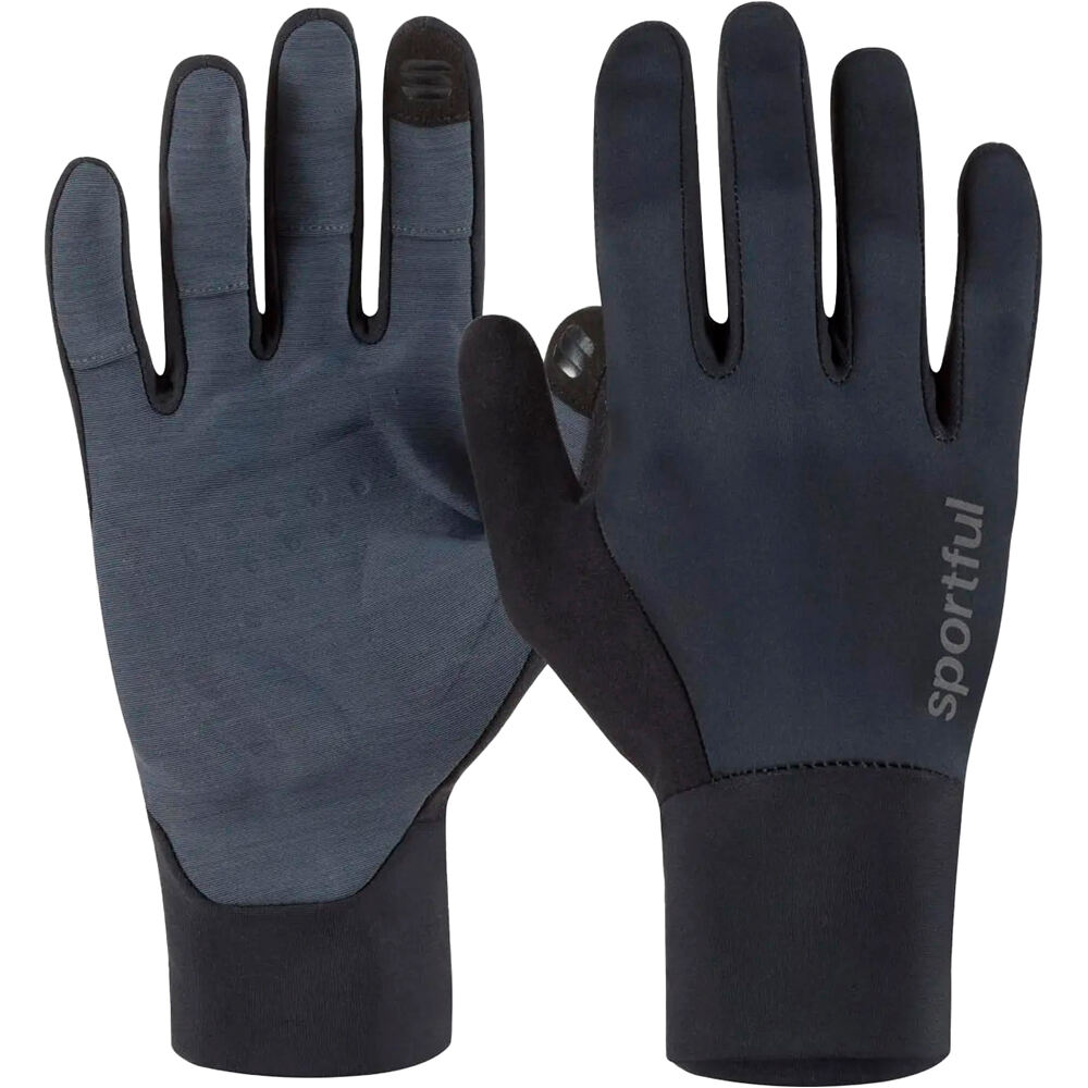 Winter gloves guantes ciclismo invierno Negro (L)