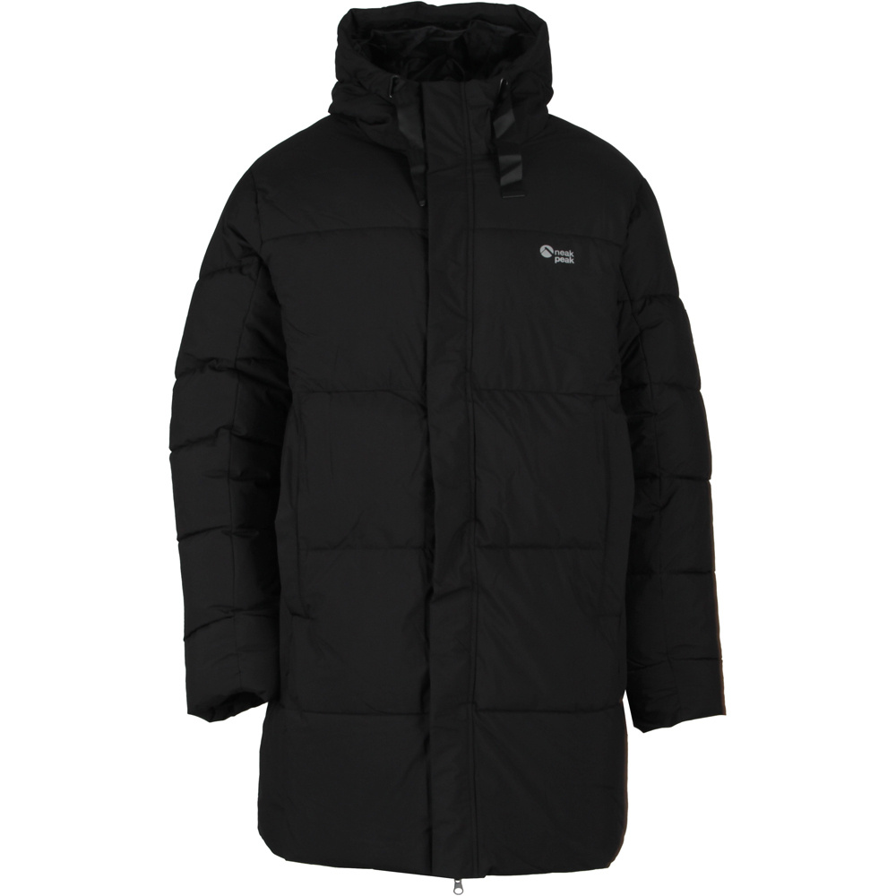 Nacio chaqueta outdoor hombre Negro (L)