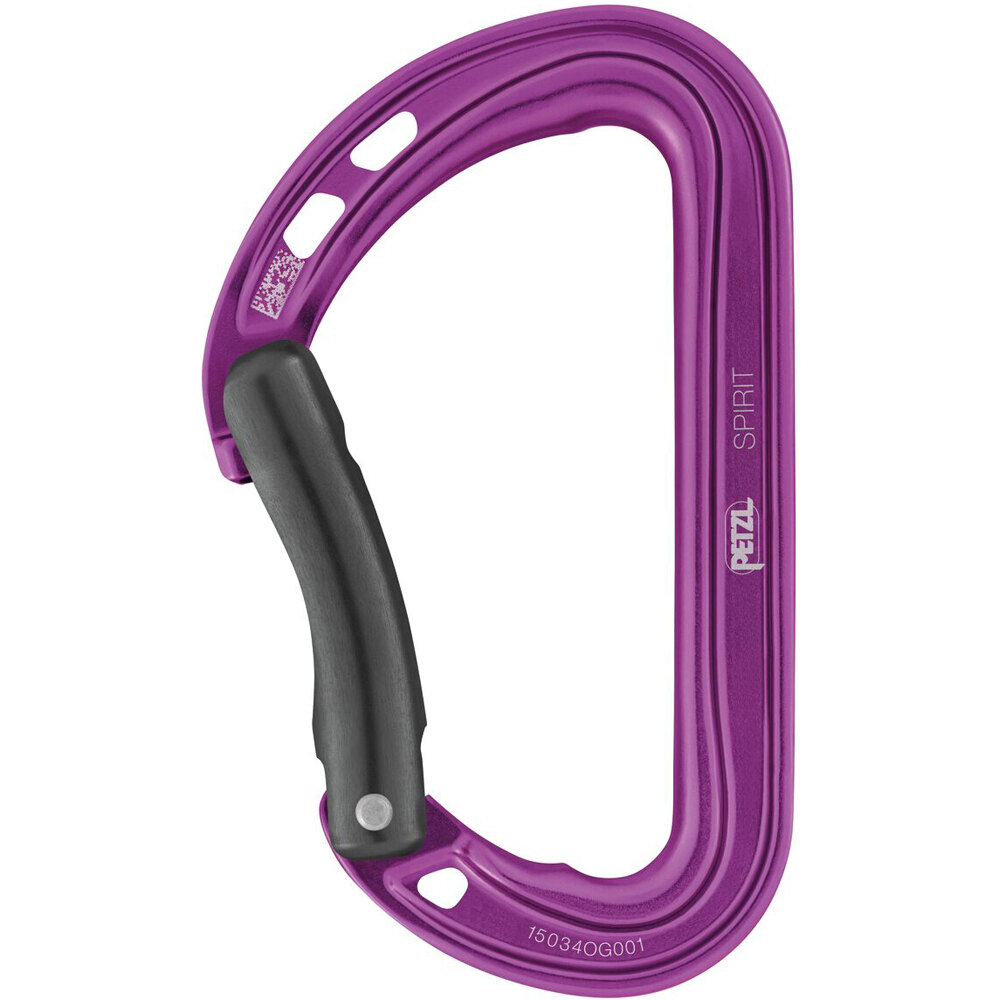 Petzl spirit curvo mosquetón escalada