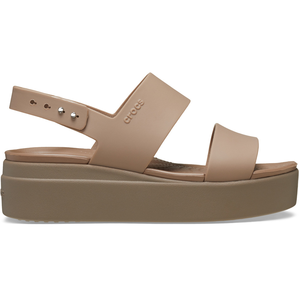 Brooklyn low wedge zueco mujer Blanco (41-42)