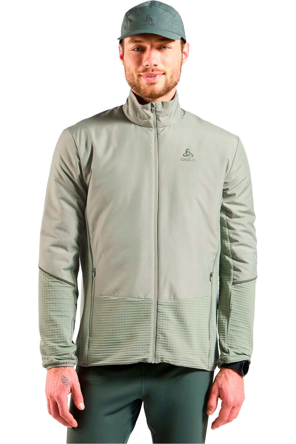 Forro polar abierto forro polar hombre Gris (L)