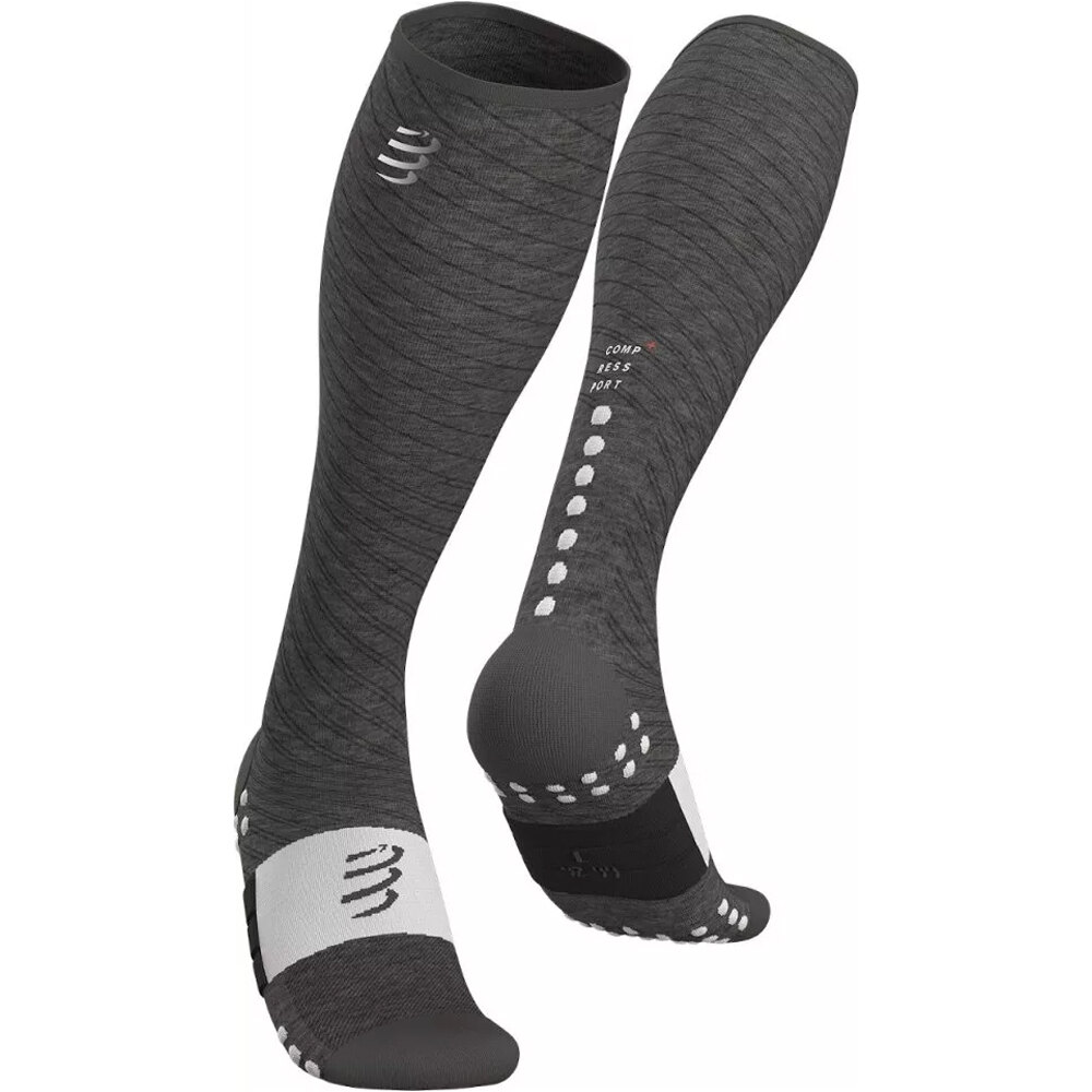 Full socks recovery calcetines running Gris (2)