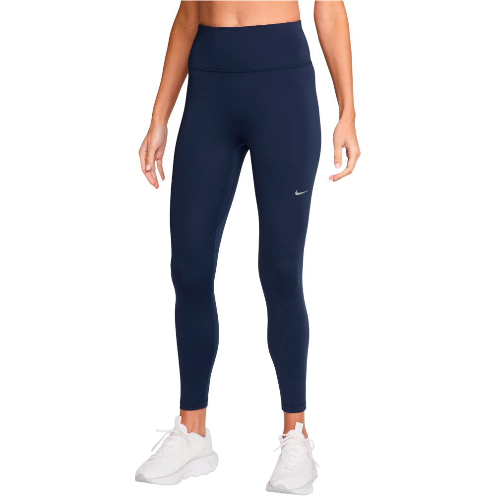 Dri-fit tempo malla larga running mujer Azul (L)