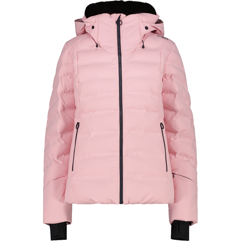 Woman jacket fix hood cor chaqueta esquí mujer Rosa (42)