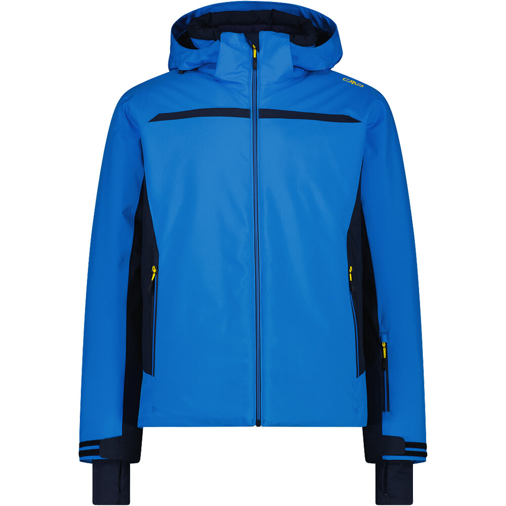 Man jacket zip hood az chaqueta esquí hombre Azul (48)