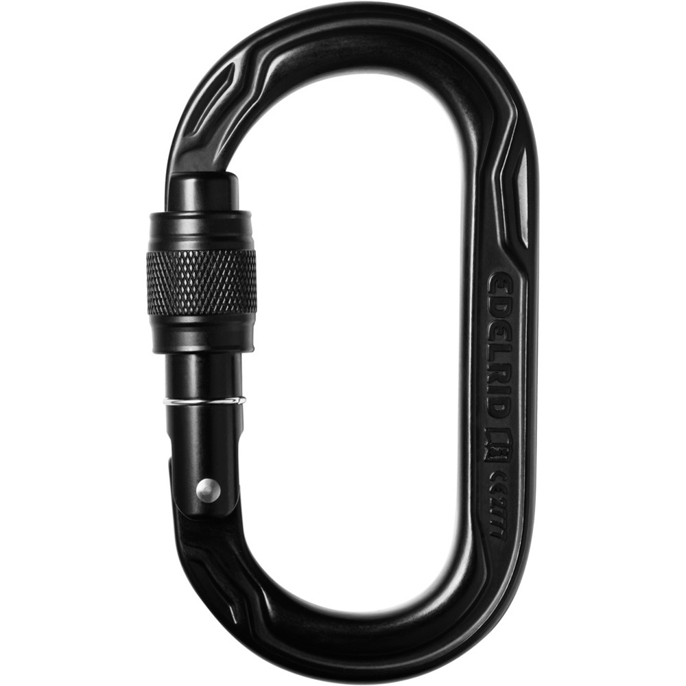Edelrid oval power 2500 screw mosquetón seguridad
