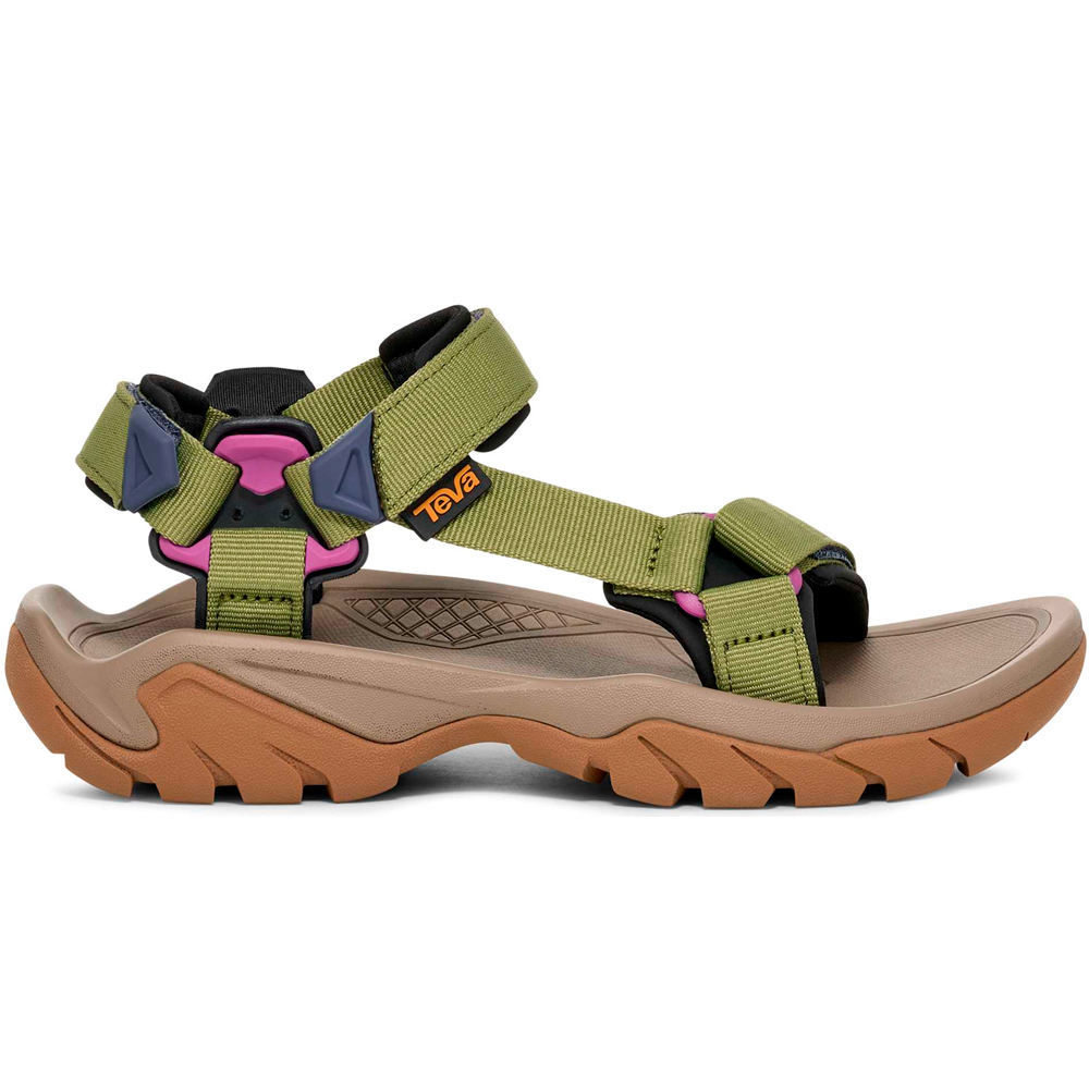 Terra fi 5 universal sandalias trekking mujer Verde (39)