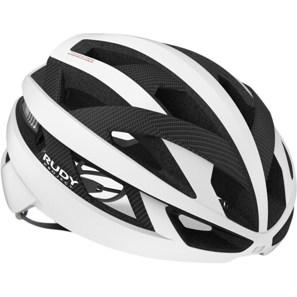 Rebel carbon white matte free padspouch-bug stop rsr11 s casco bicicleta (S-M)