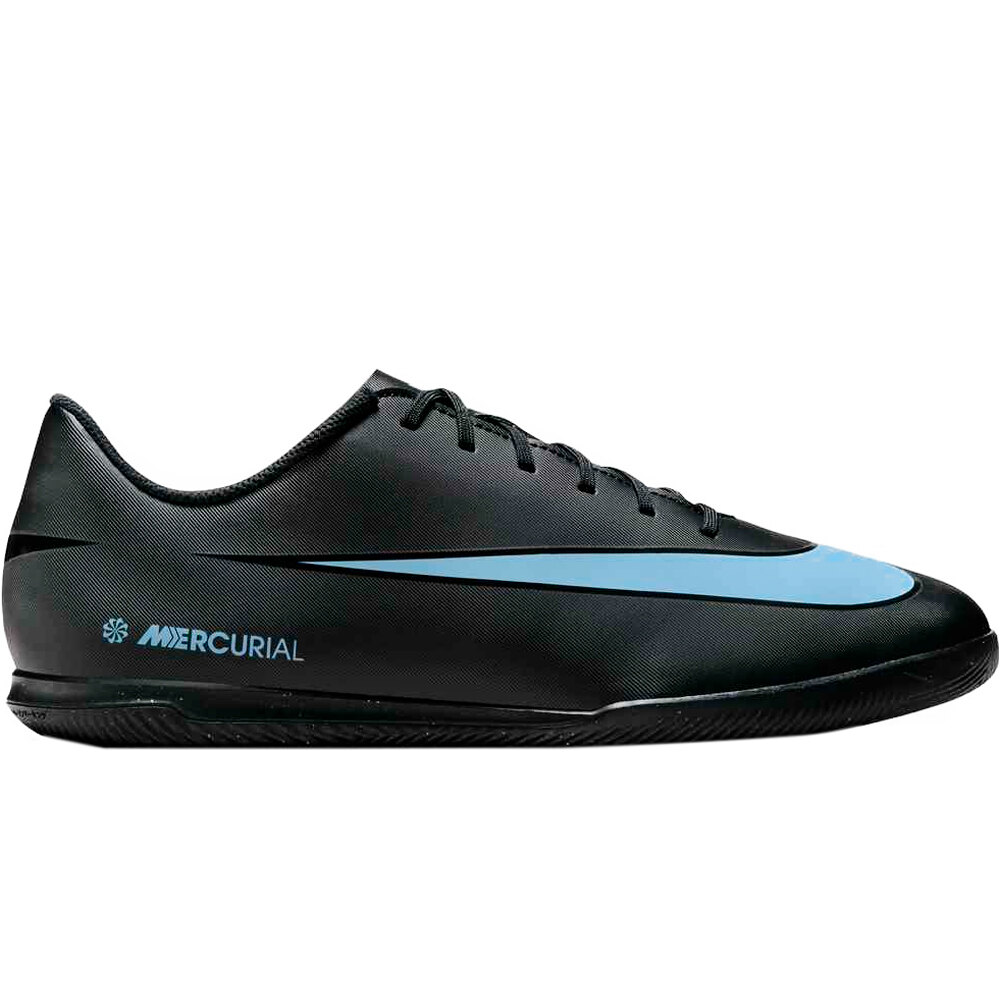 Mercurial vapor 16 club ic botas fĂștbol sala Negro (39)