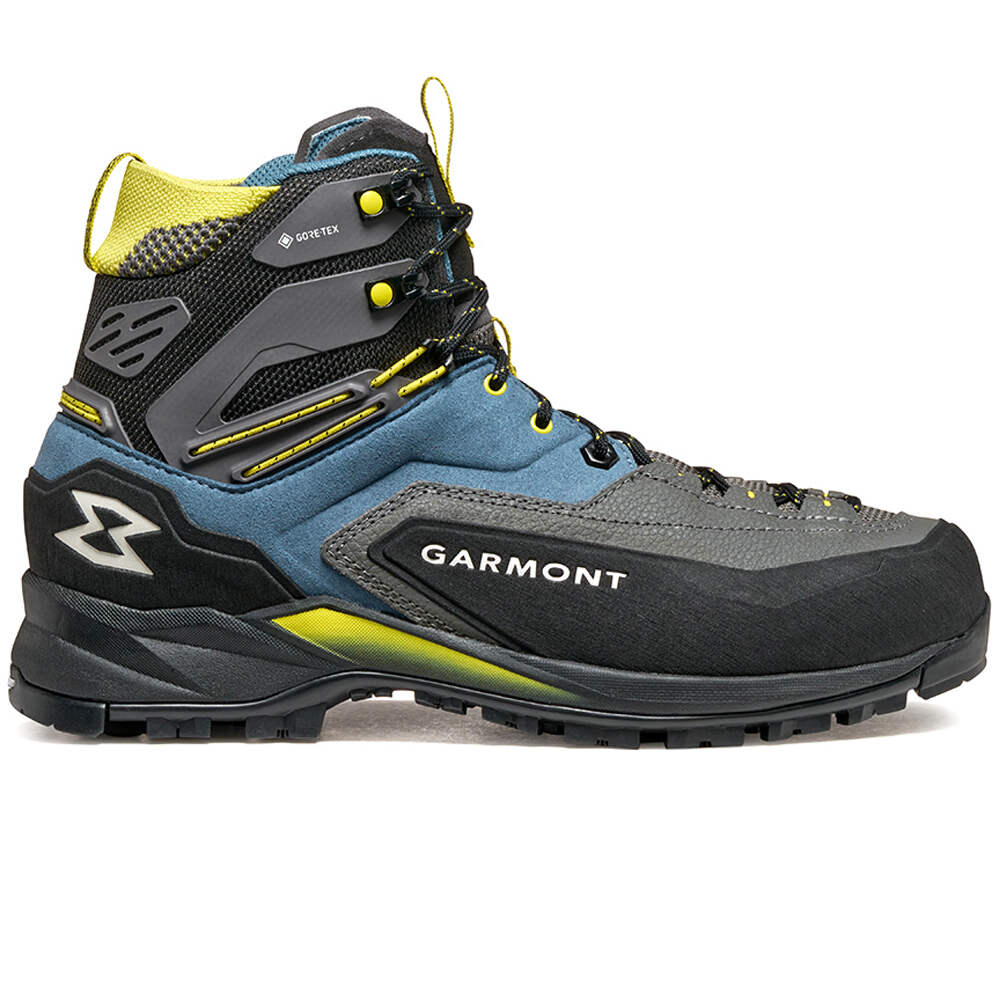 Akron mid gore-tex bota montaña cuero hombre Azul (44,5)