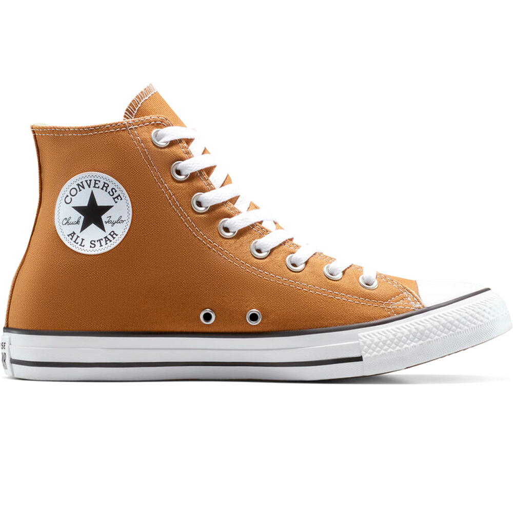 Chuck taylor all star zapatilla moda mujer Beige (37,5)