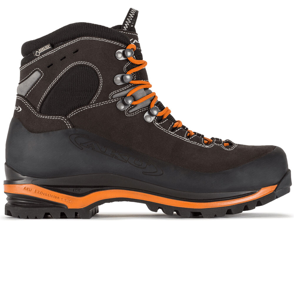 Superalp wide gore-tex bota montaña cuero hombre Gris (42)
