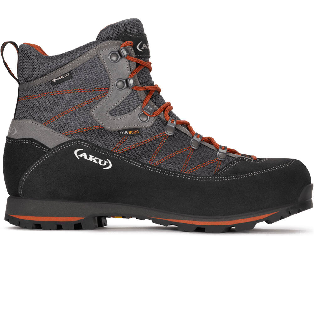 Trekker lite iii gore-tex bota montaña cuero hombre Gris (46,5)
