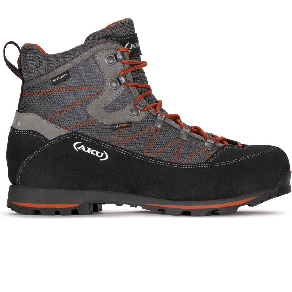 Trekker lite iii wide gore-tex bota montaña cuero hombre Gris (41,5)