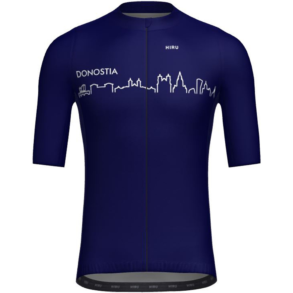 Core lite donostia maillot manga corta hombre Azul (S)