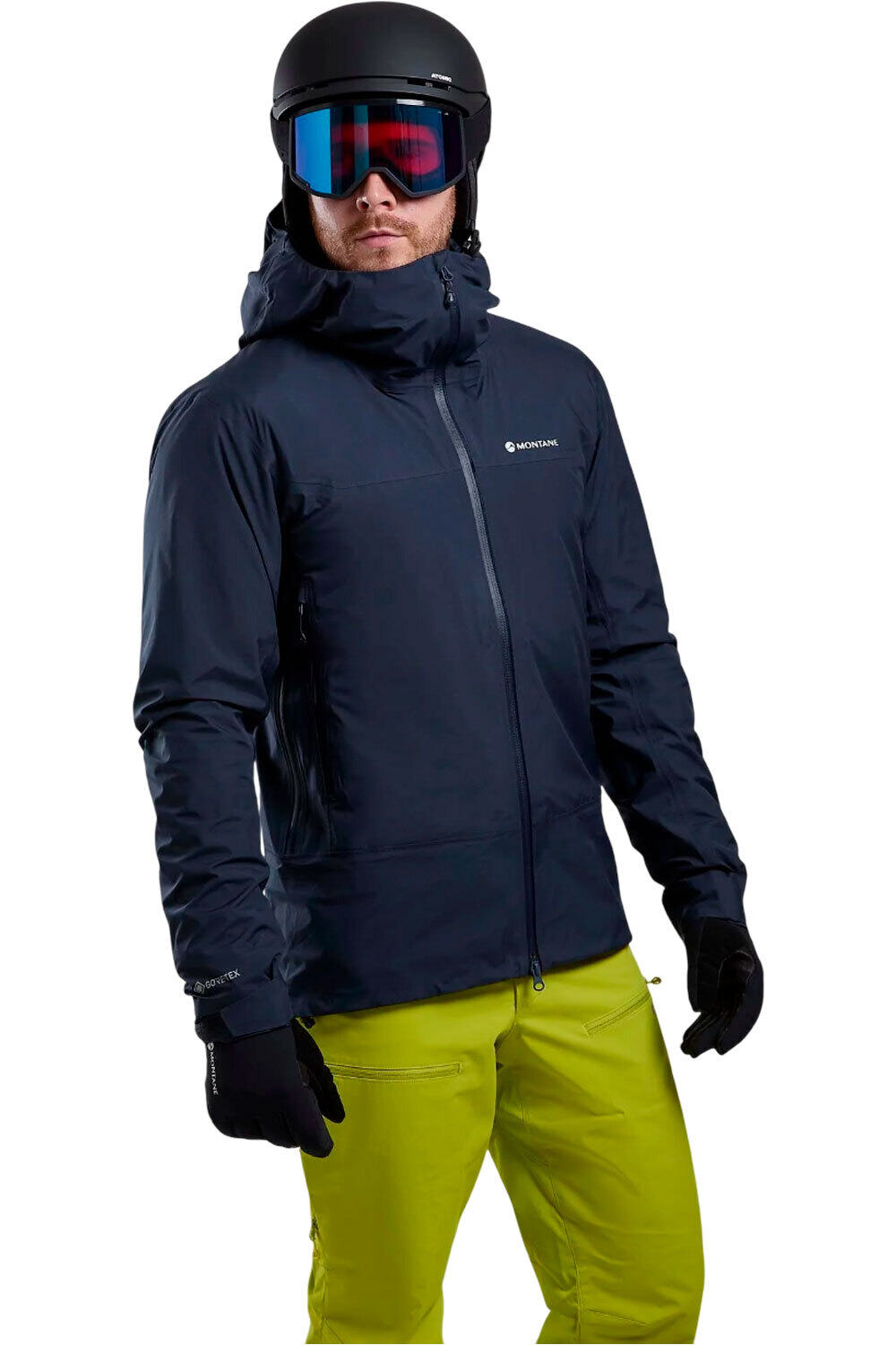 Montane niveus lite chaqueta impermeable hombre