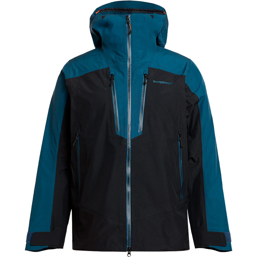 Tosos chaqueta impermeable hombre Negro (S)
