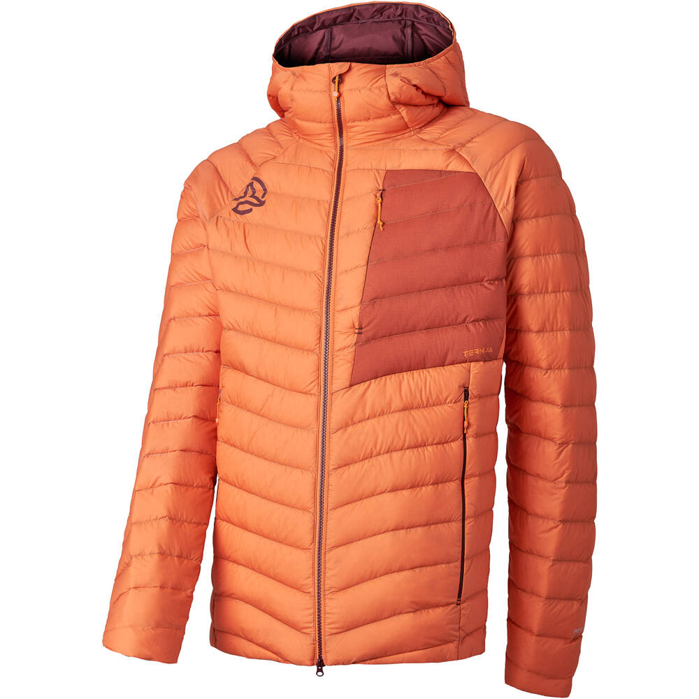 Vilman 20 chaqueta outdoor hombre Granate (L)