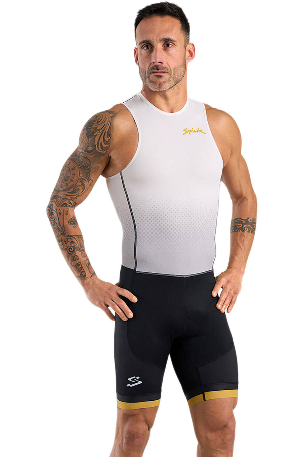 Summum buzo ciclismo hombre Blanco (XL)