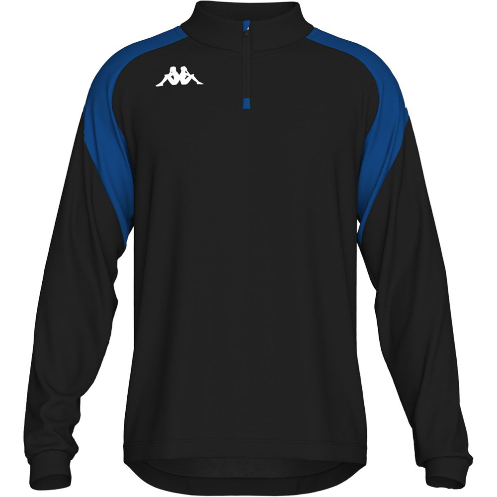 Lovato sudadera entrenamiento fútbol Negro (XL)