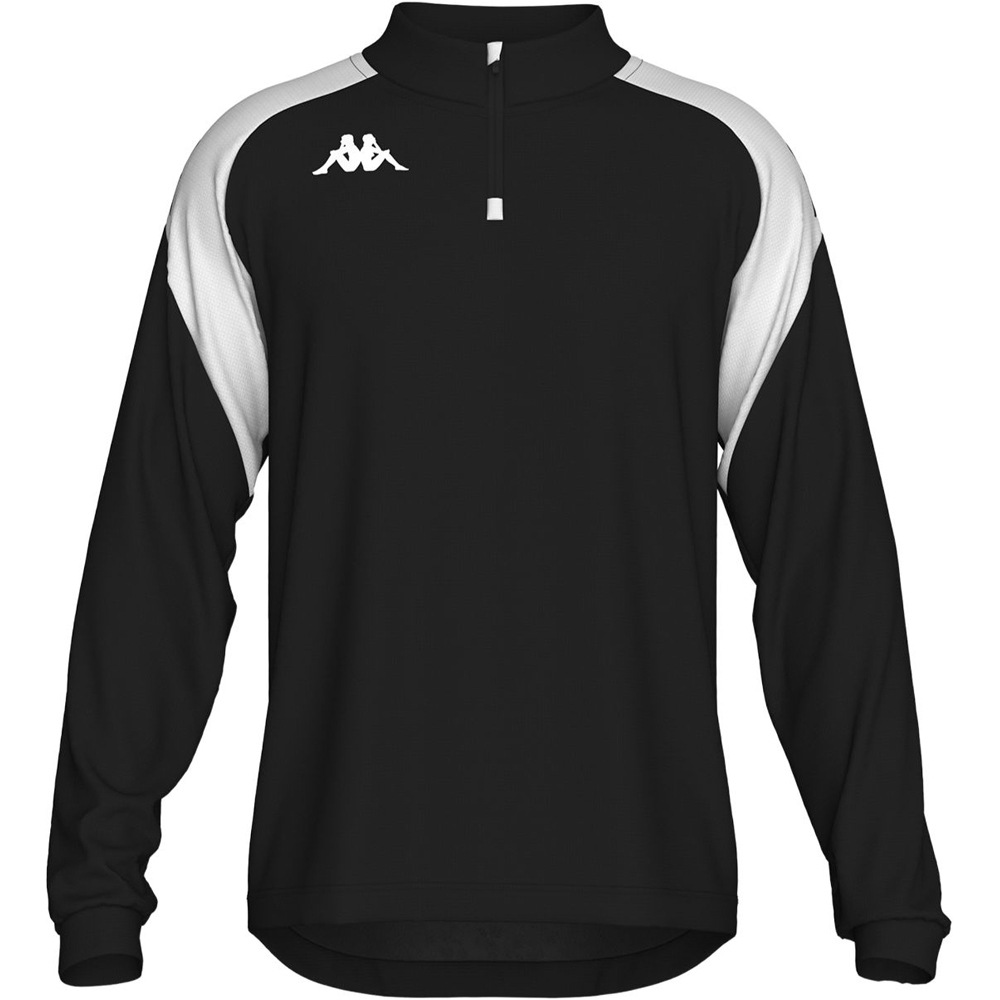 Lovato sudadera entrenamiento fútbol Negro (L)